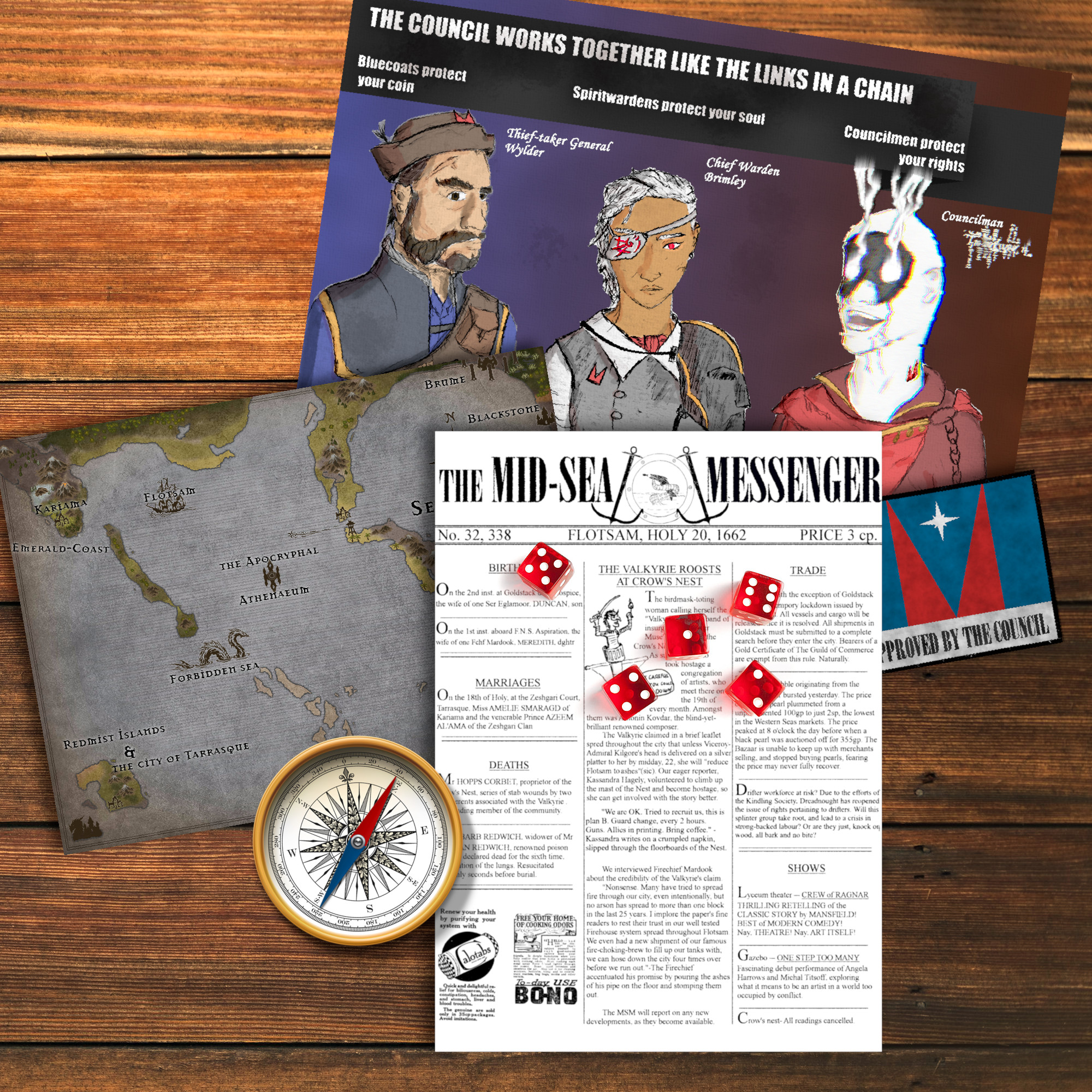 Illustration of a handshake